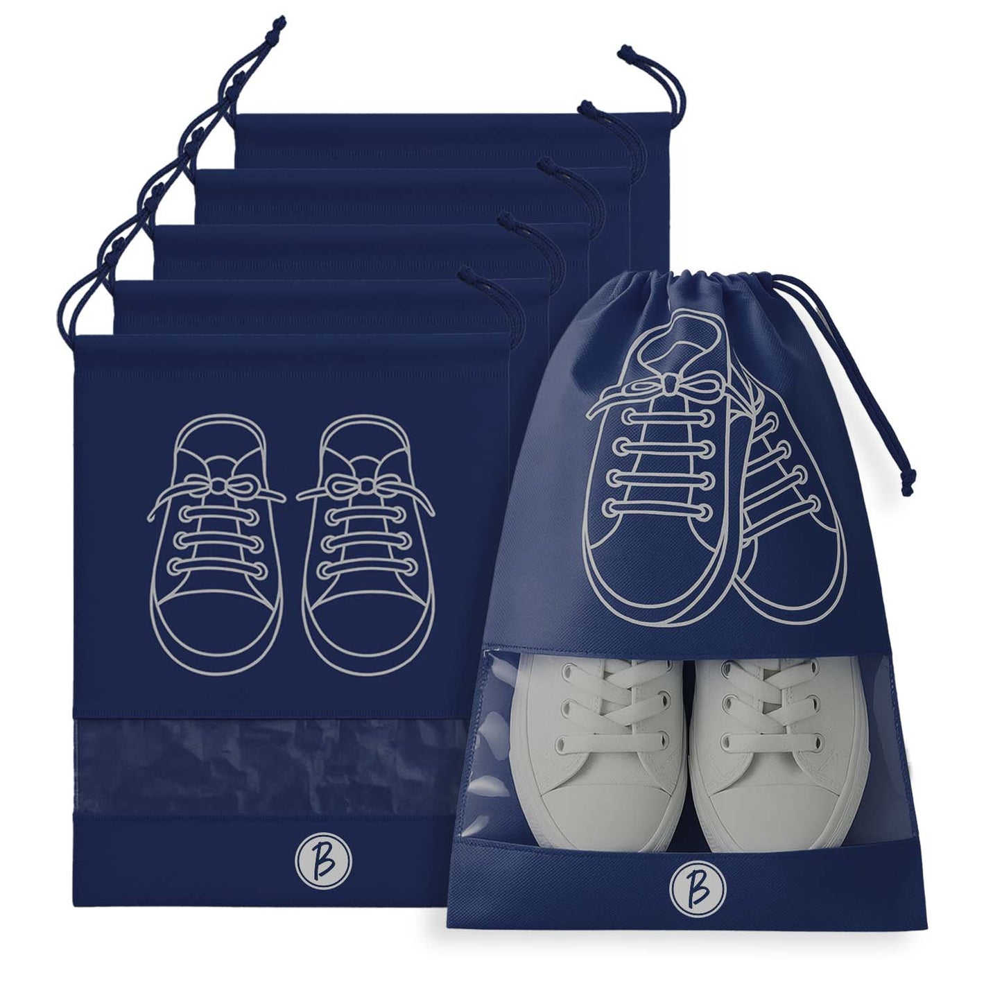 BTfash Shoes Bag for Travel & Storage organizer for Men & Women | Travel Accessories | Shoe Organizer | Shoe Cover for Travel Essentials