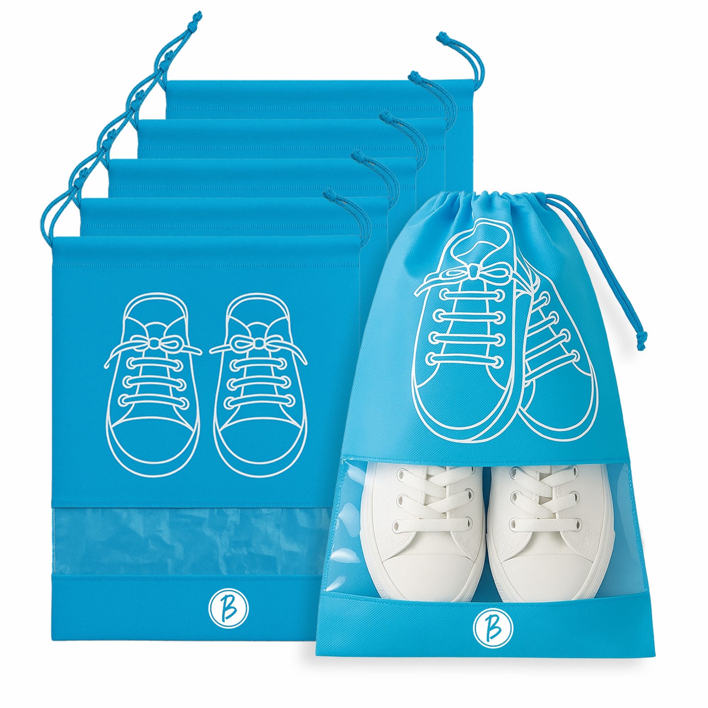 BTfash Shoes Bag for Travel & Storage organizer for Men & Women | Travel Accessories | Shoe Organizer | Shoe Cover for Travel Essentials