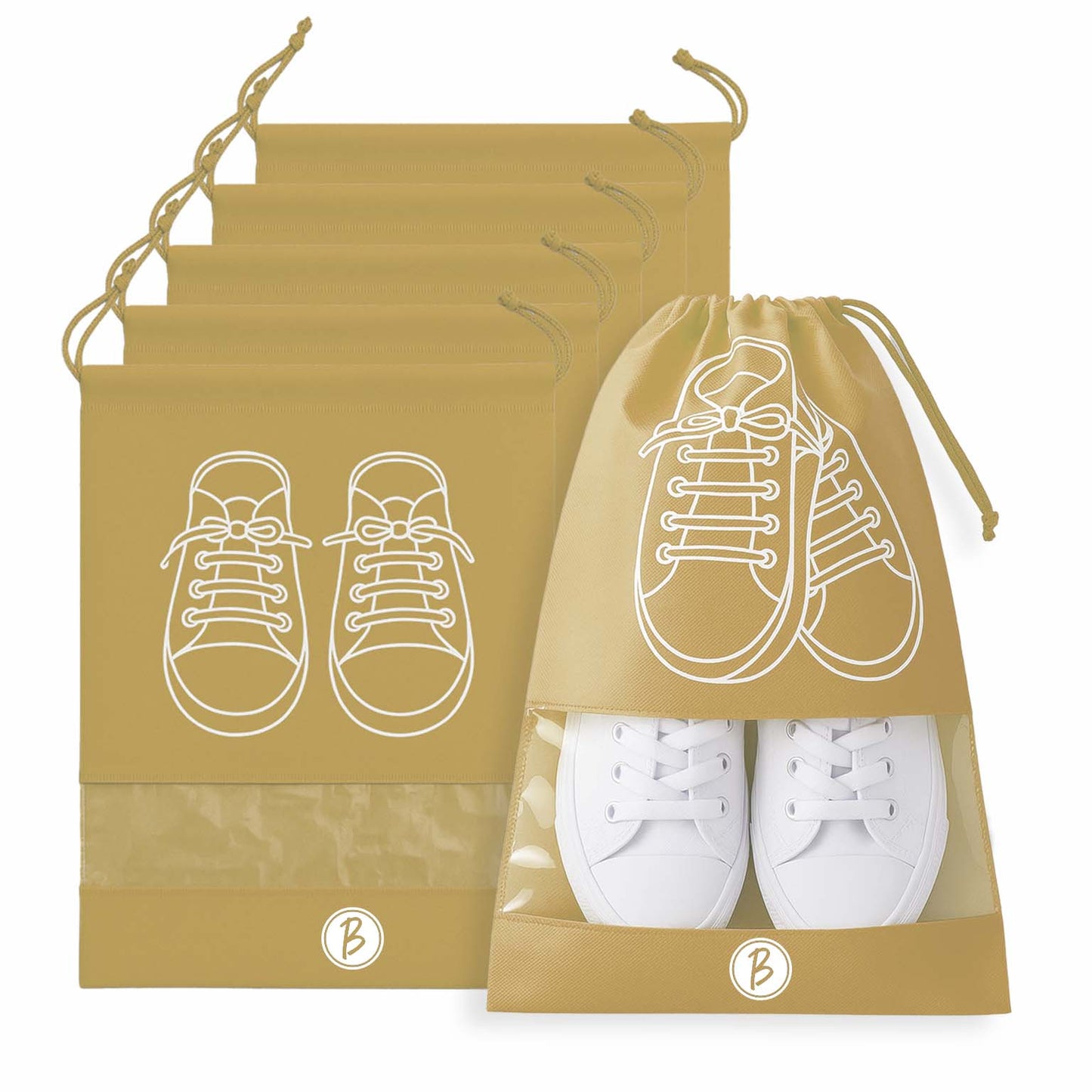 BTfash Shoes Bag for Travel & Storage organizer for Men & Women | Travel Accessories | Shoe Organizer | Shoe Cover for Travel Essentials