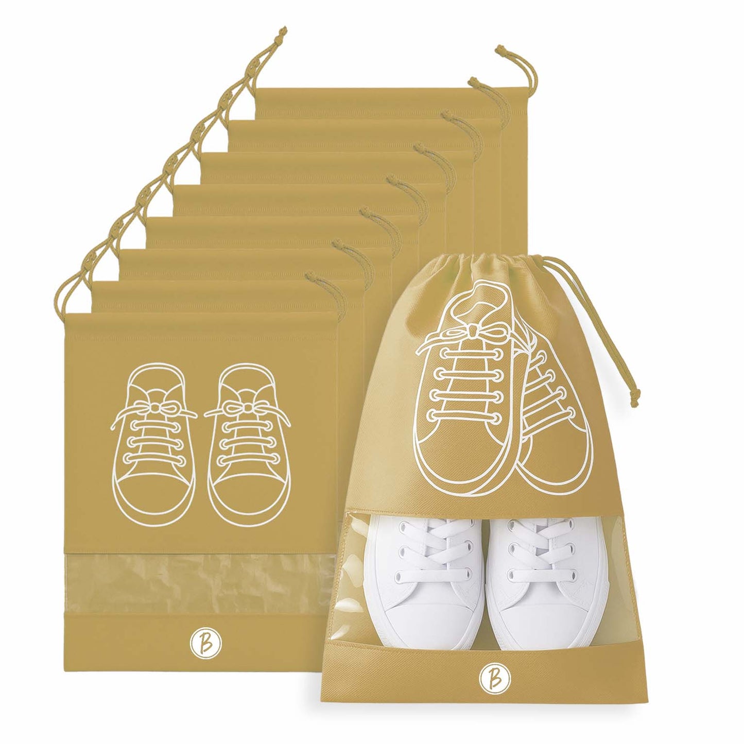 BTfash Shoes Bag for Travel & Storage organizer for Men & Women | Travel Accessories | Shoe Organizer | Shoe Cover for Travel Essentials