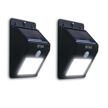Btag Smart Solar LED Motion Sensor Light - Energy Efficient & Weatherproof for Driveway, Garden, and Pathways.