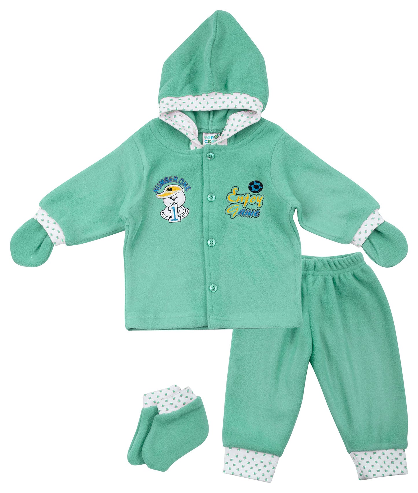 TOP GEAR Men's Cotton Cartoon Hoddie and Pajama Suit