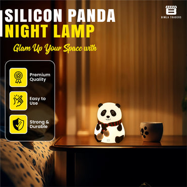 CRAE Panda Night Lamp for Kids | Adorable Room Decor & Lover Gifts for Teen Girls Boys | Night Light for Cute Baby Room,Table,Beside