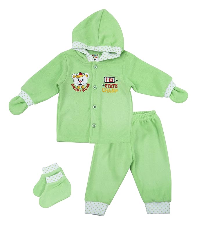 TOP GEAR Men's Cotton Cartoon Hoddie and Pajama Suit