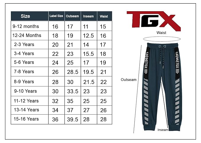 TOP GEAR Boy's Regular Fit Track Pants