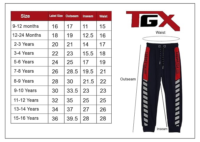 TOP GEAR Boy's Regular Fit Track Pants