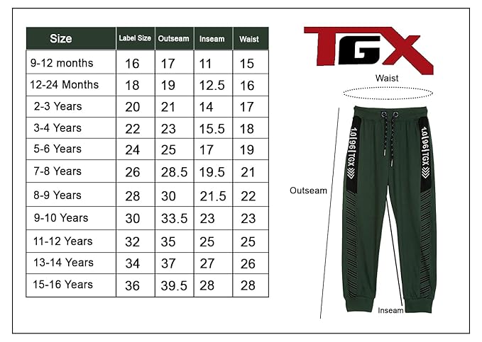 TOP GEAR Boy's Regular Fit Track Pants