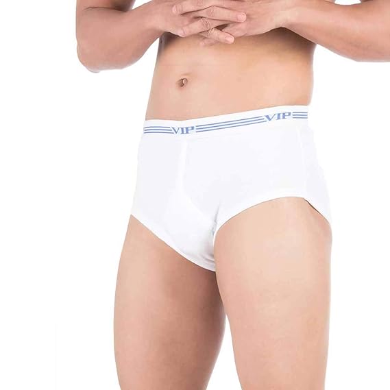 VIP Mens Cotton Brief Pack of 1 (SIGNOR_WHITE)