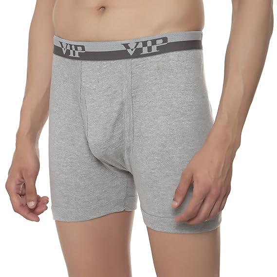 VIP Ultra Men's 100% Ribbed Cotton Long Underwear - Pack of 1 (Assorted)