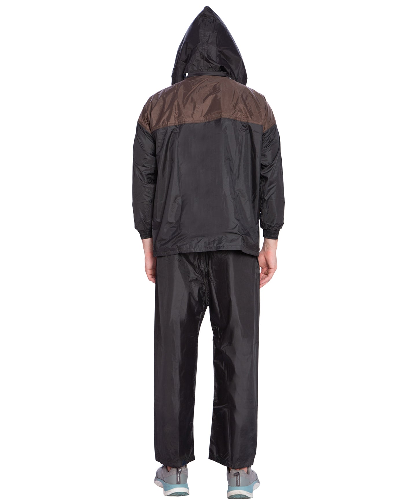 BTfash Two color Waterproof Rainsuit For Men,Men Bike Rain Suit Rain Jacket Suit Inner Mobile Pocket