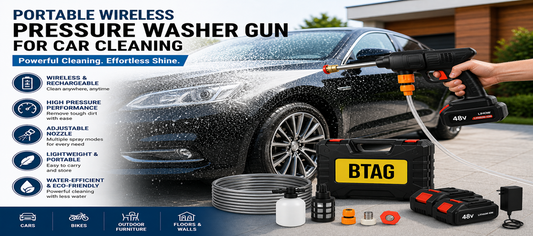 Portable Wireless Pressure Washer Gun