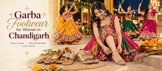 Garba Footwear Festivities in Chandigarh