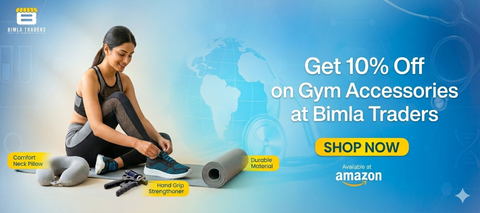 World Health Day Offer: Get 10% Off on Gym Accessories at Bimla Traders