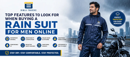 Top Features to Look for When Buying a Rain Suit for Men Online