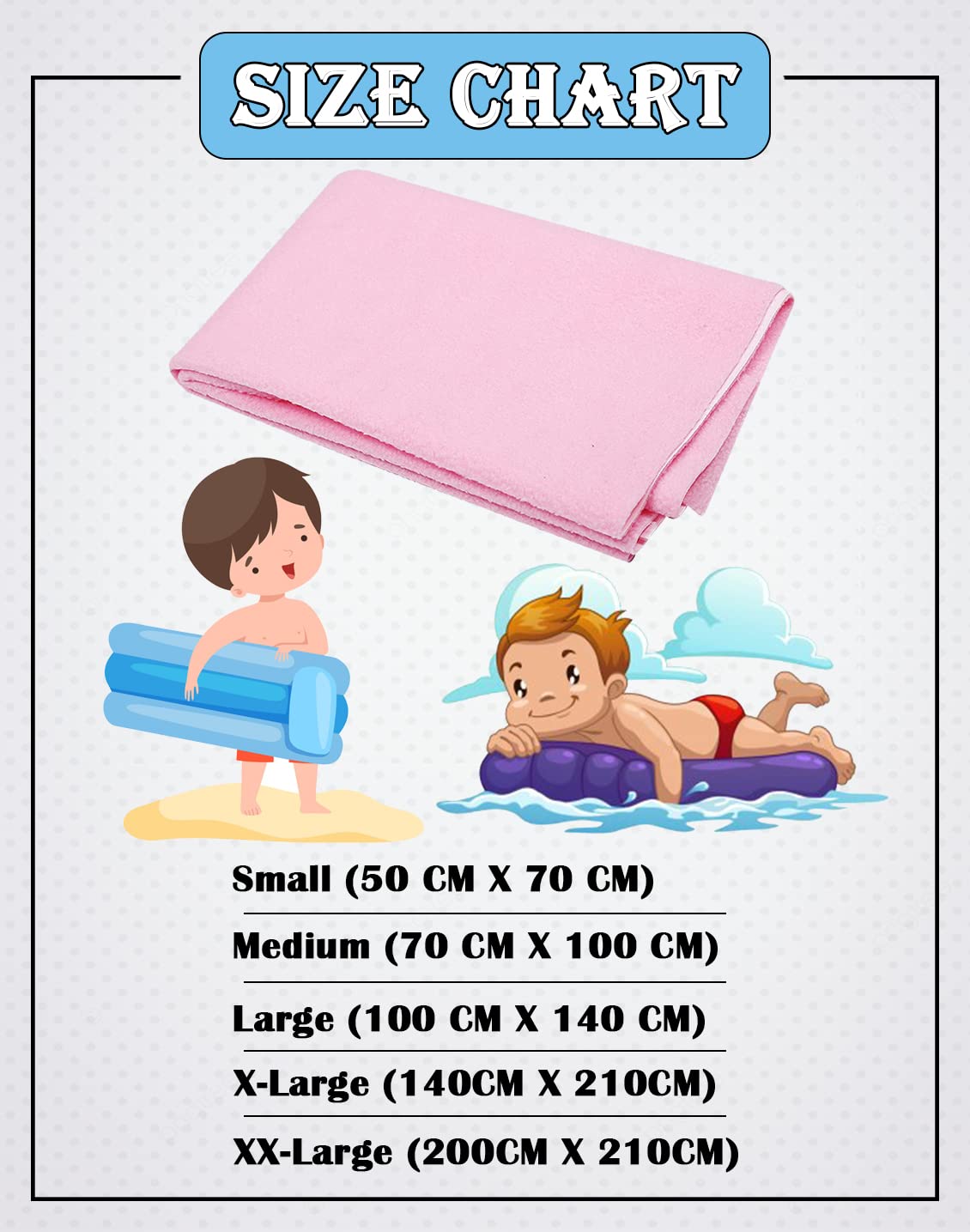 Bimla Traders Baby Waterproof, Super Soft Fast Drying Mattress Protector (Pack of 1)