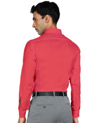 Bimla Traders Men's Solid Slim Fit Cotton Formal Full Sleeve Shirt