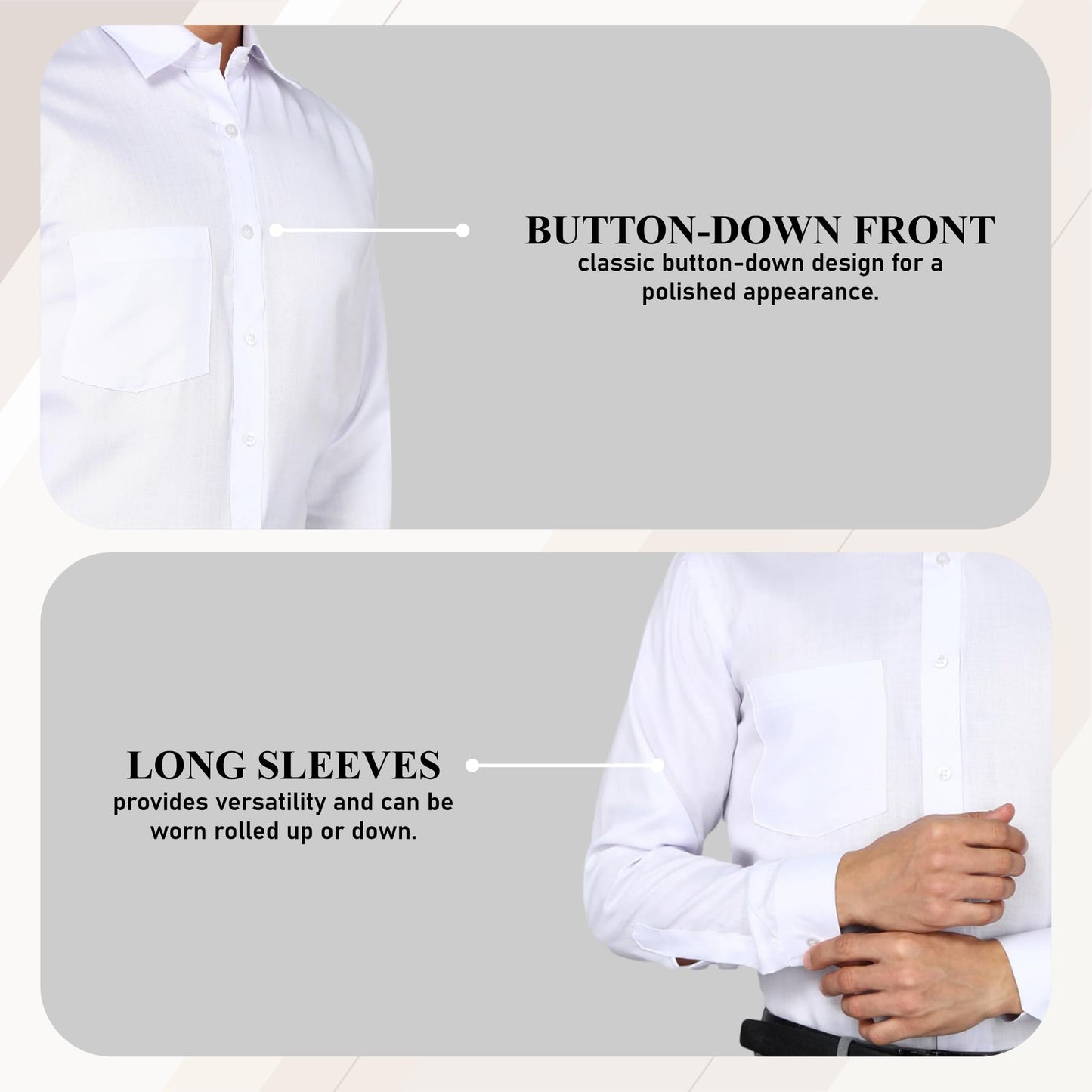 Bimla Traders Men's Solid Slim Fit Cotton Formal Full Sleeve Shirt