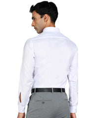 Bimla Traders Men's Solid Slim Fit Cotton Formal Full Sleeve Shirt