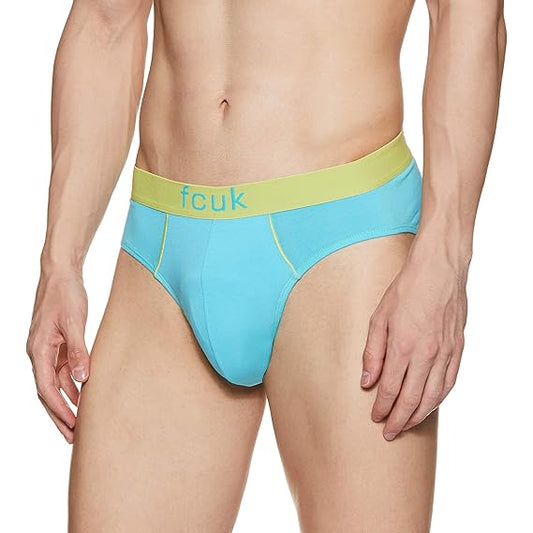 FCUK Men's Solid Brief