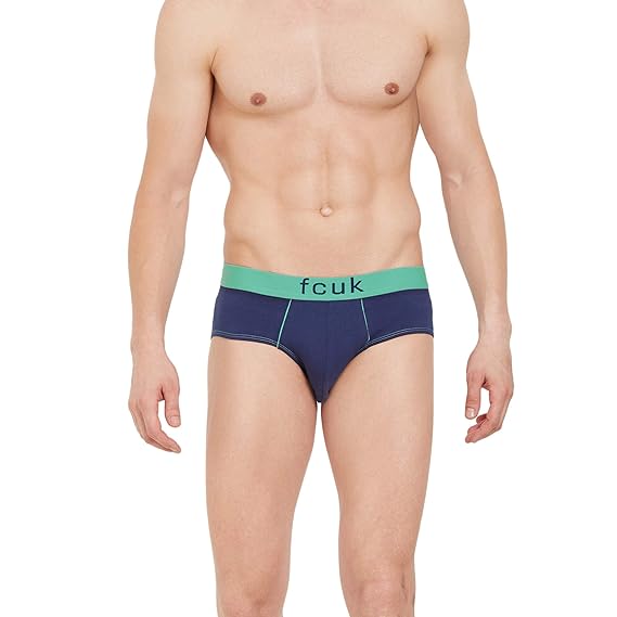 FCUK Men's Solid Brief