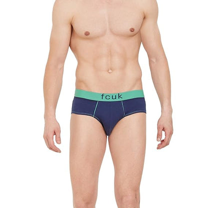 FCUK Men's Solid Brief