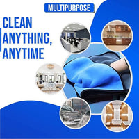 Bimla Traders Microfiber Cleaning Cloth, Highly Absorbent,Lint and Streak Free