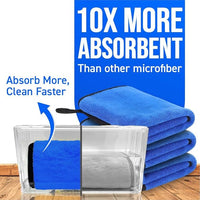 Bimla Traders Microfiber Cleaning Cloth, Highly Absorbent,Lint and Streak Free