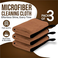 Bimla Traders Microfiber Cleaning Cloth, Highly Absorbent,Lint and Streak Free