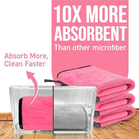Bimla Traders Microfiber Cleaning Cloth, Highly Absorbent,Lint and Streak Free