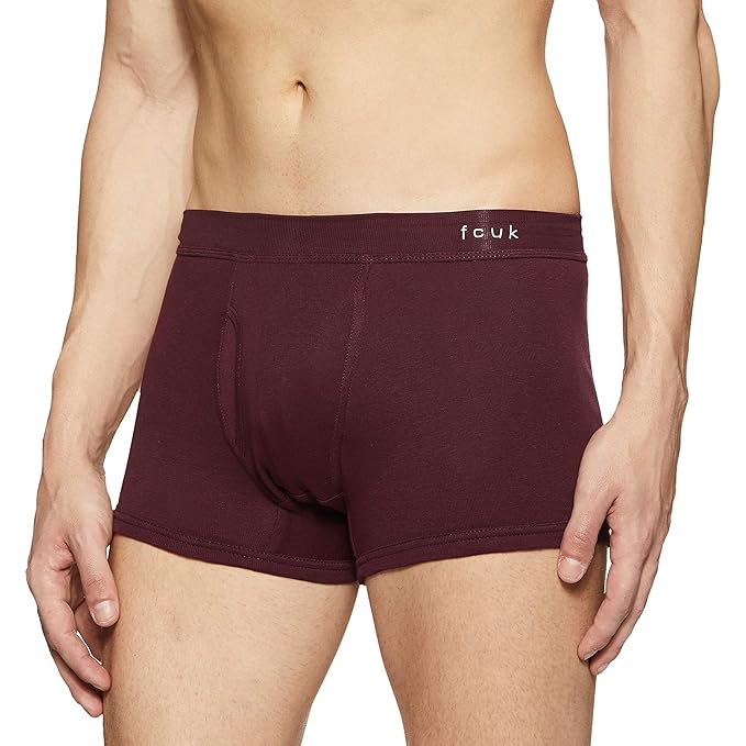 FCUK Men's Solid Trunks