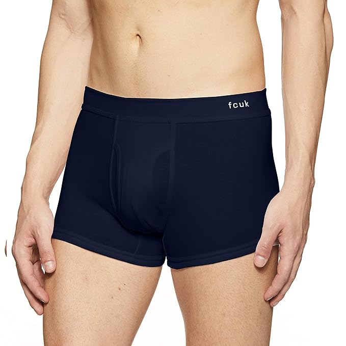 FCUK Men's Solid Trunks