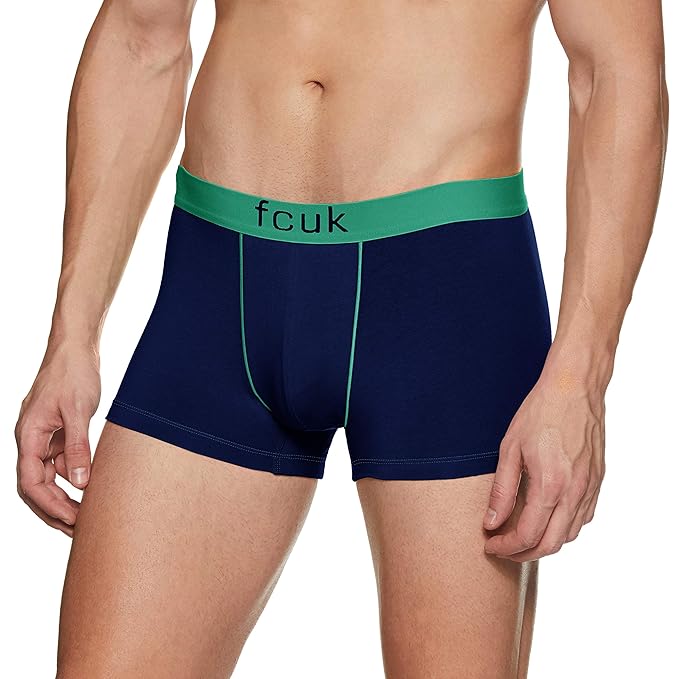 FCUK Men's Solid Trunks