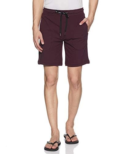 FCUK Mens Causal 3 Pockets Solid Shorts