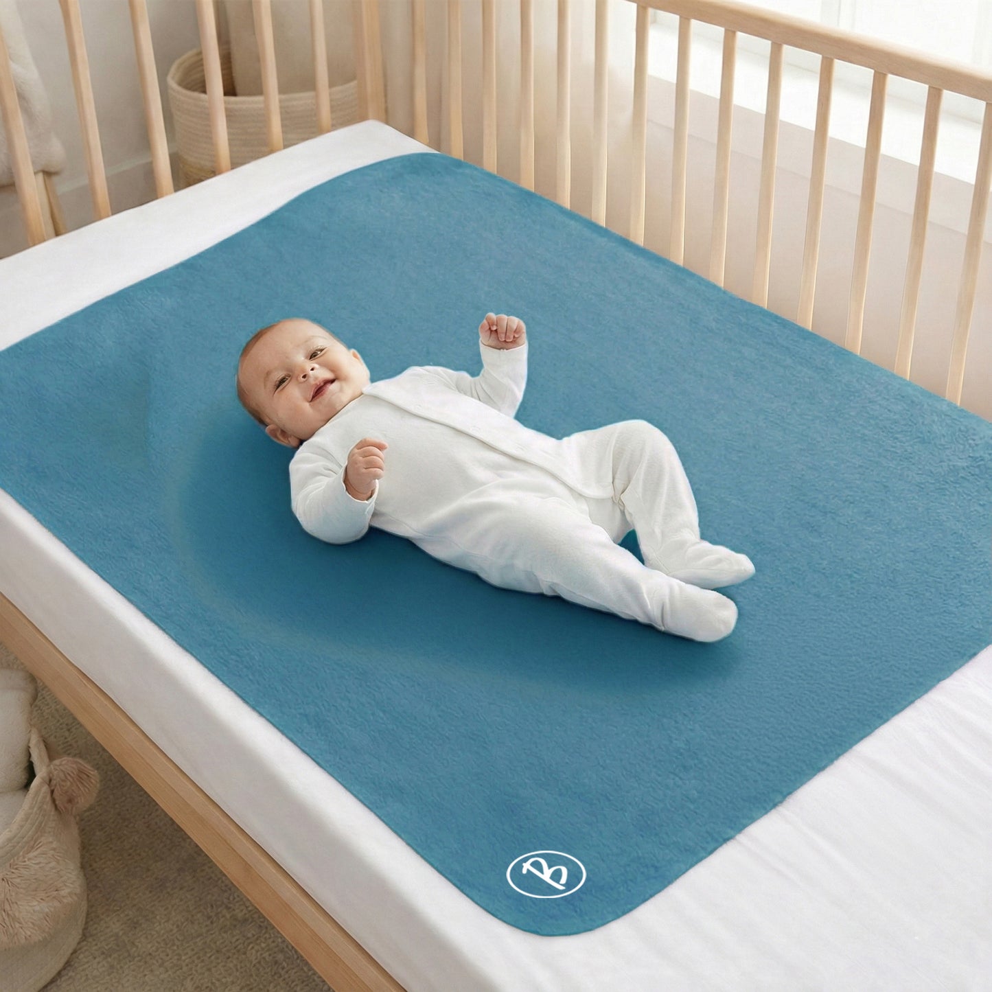 Bimla Traders Baby Waterproof, Super Soft Fast Drying Mattress Protector (Pack of 1)