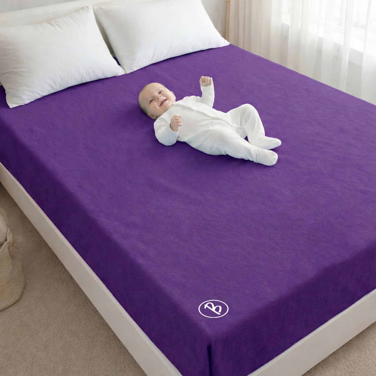 Bimla Traders Baby Waterproof, Super Soft Fast Drying Mattress Protector (Pack of 1)