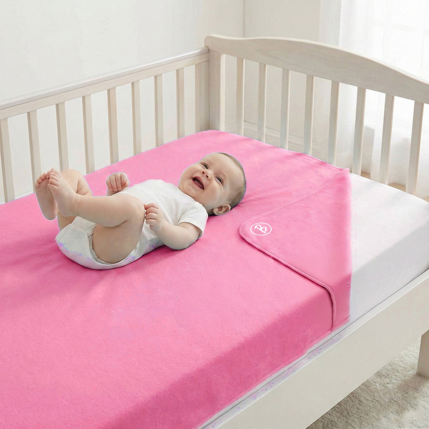 Bimla Traders Baby Waterproof, Super Soft Fast Drying Mattress Protector (Pack of 1)