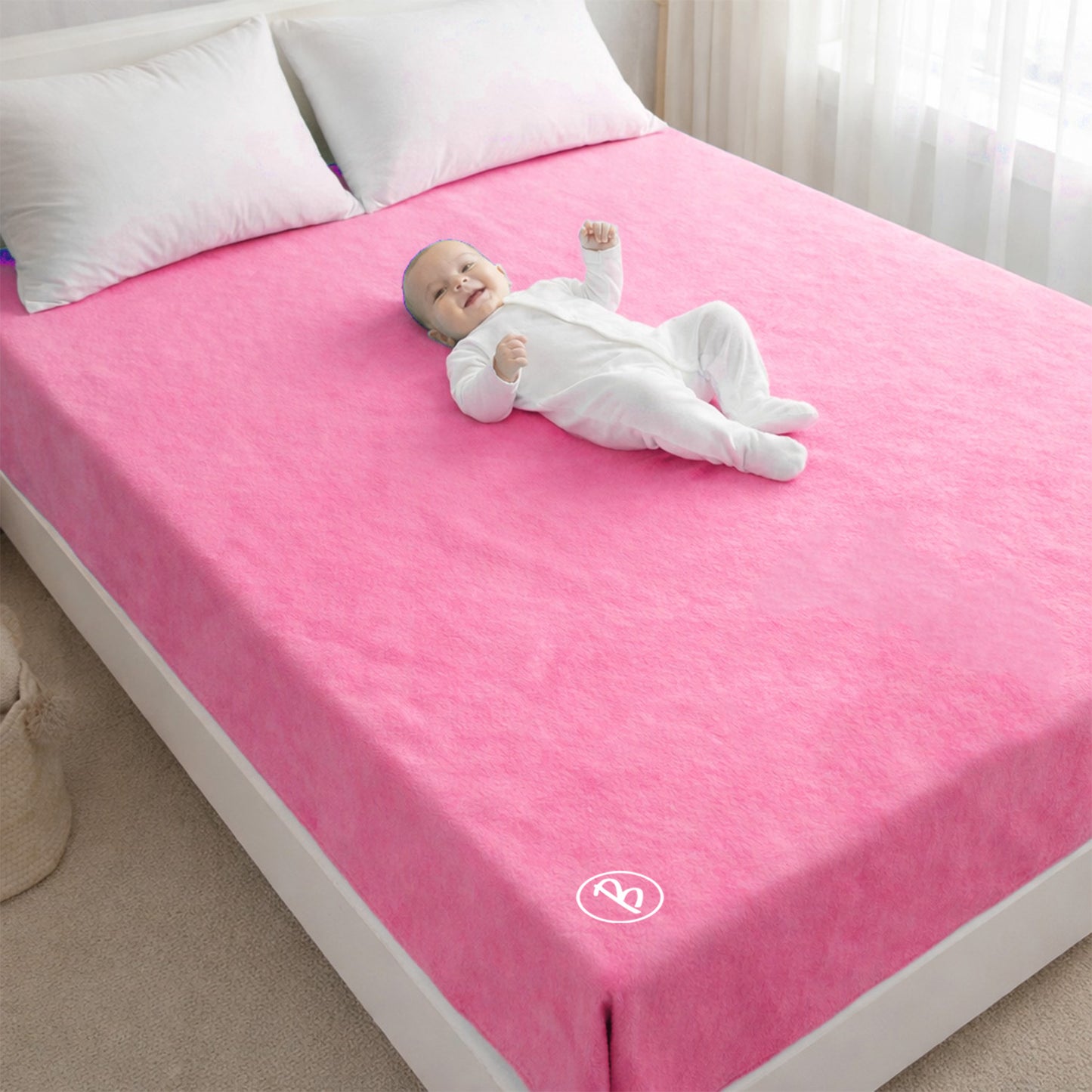 Bimla Traders Baby Waterproof, Super Soft Fast Drying Mattress Protector (Pack of 1)