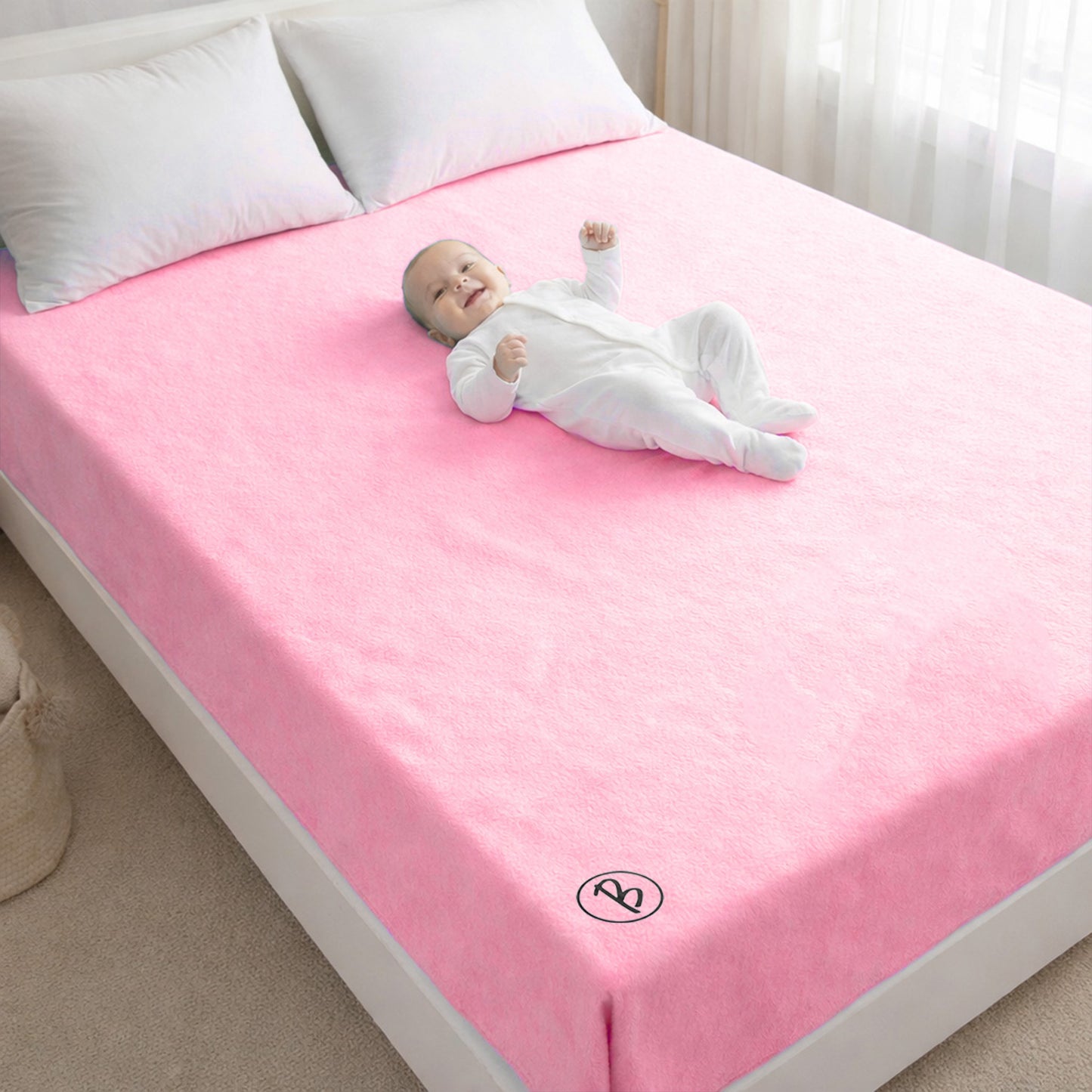 Bimla Traders Baby Waterproof, Super Soft Fast Drying Mattress Protector (Pack of 1)