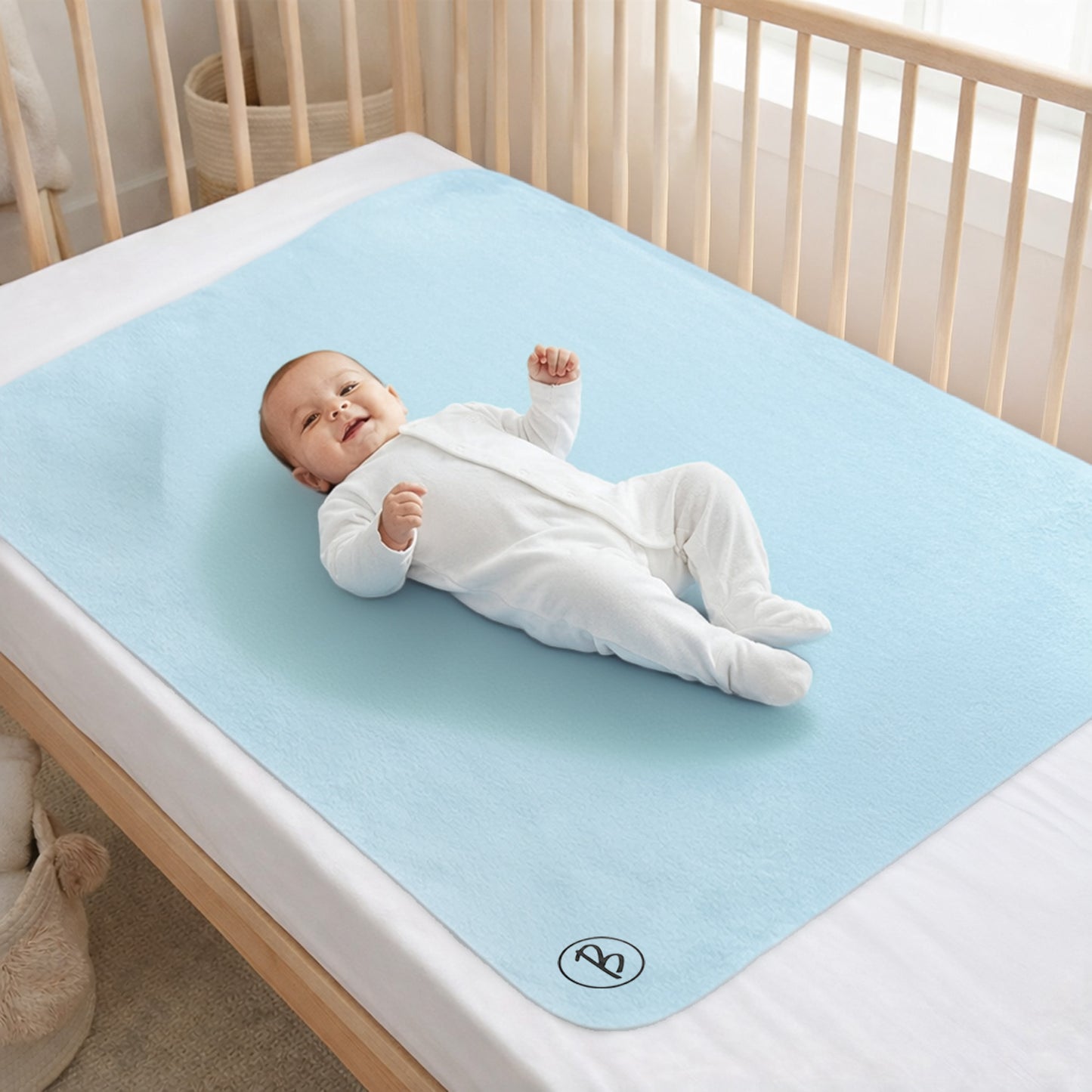 Bimla Traders Baby Waterproof, Super Soft Fast Drying Mattress Protector (Pack of 1)