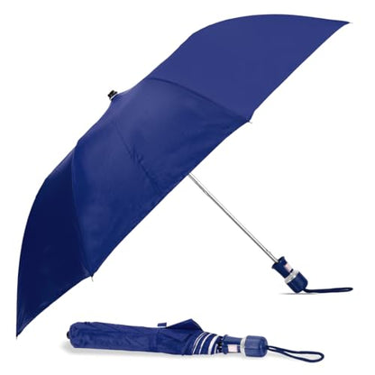 BTfash Round Handle 2 Fold Small size Portable Auto Open Umbrella for Men Women & Kids | UV Protection, Waterproof, Rain