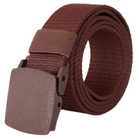 BTfash Men's Canvas Reversible Waist Belt, Fits on upto 40 Inches Waist Size | Pack of 1 |