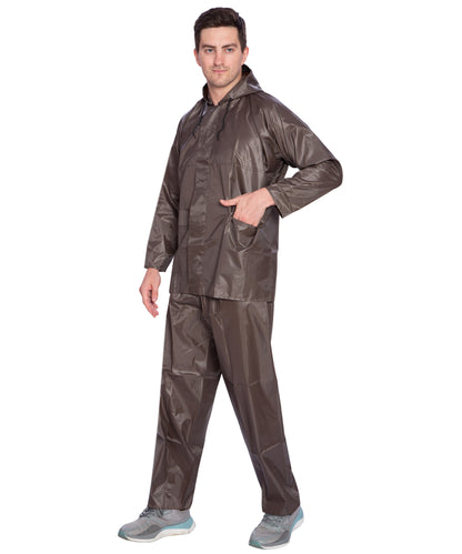 BTfash Men's Waterproof and Lightweight Hood Raincoat With pocket and bag | Solid | Comfortable | Modern