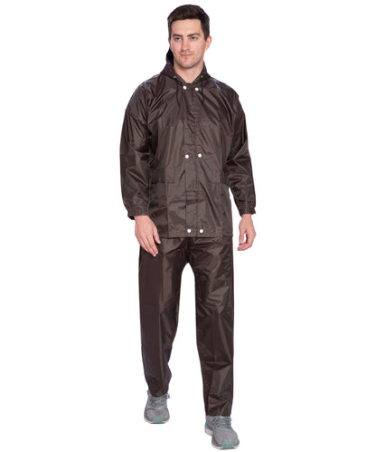 BTfash Men's Lightweight and Waterproof Hood Raincoat With pocket and bag | Solid | Comfortable | Modern