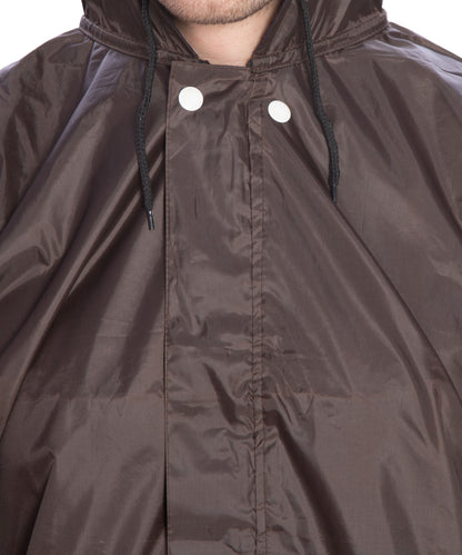 BTfash Men's Lightweight and Waterproof Hood Raincoat With pocket and bag | Solid | Comfortable | Modern