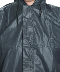 BTfash Men's Waterproof and Lightweight Hood Raincoat With pocket and bag | Solid | Comfortable | Modern