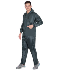 BTfash Men's Lightweight and Waterproof Hood Raincoat With pocket and bag | Solid | Comfortable | Modern