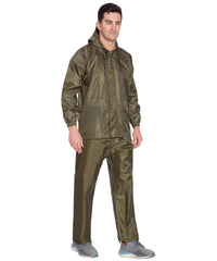 BTfash Men's Lightweight and Waterproof Hood Raincoat With pocket and bag | Solid | Comfortable | Modern