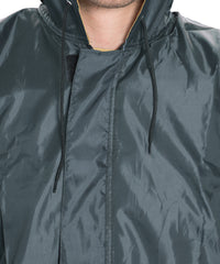 BTfash Men's Lightweight and Waterproof Hood Raincoat With pocket and bag | Solid | Comfortable | Modern