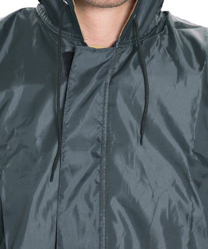 BTfash Men's Lightweight and Waterproof Hood Raincoat With pocket and bag | Solid | Comfortable | Modern