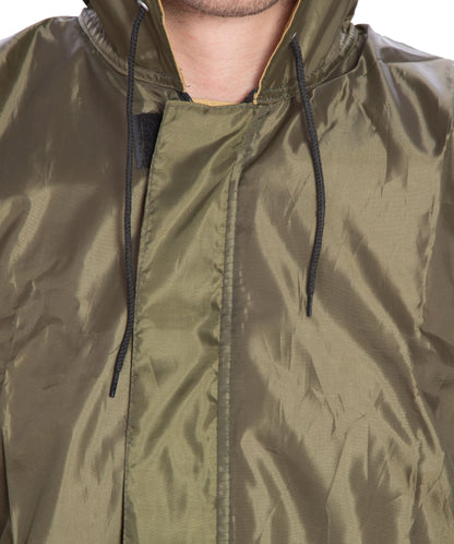 BTfash Men's Lightweight and Waterproof Hood Raincoat With pocket and bag | Solid | Comfortable | Modern
